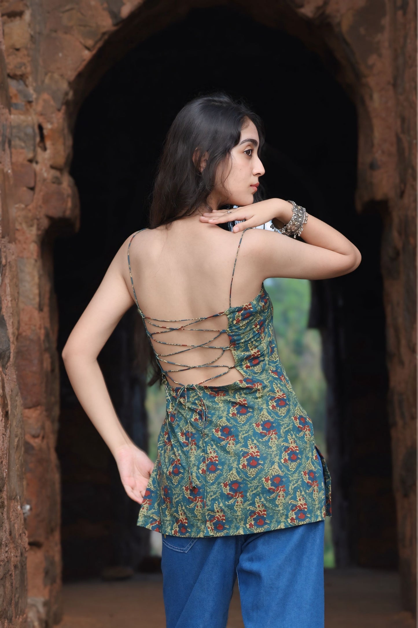 THE MOSS CORSET KURTI